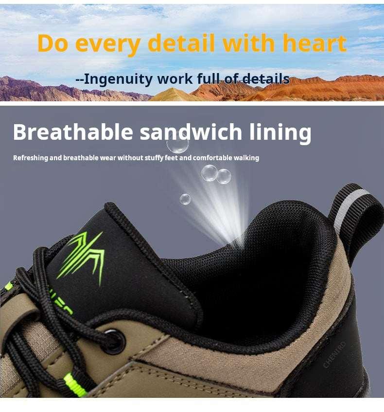 Jzer-Work Shoes Cut-Resistant Lightweight