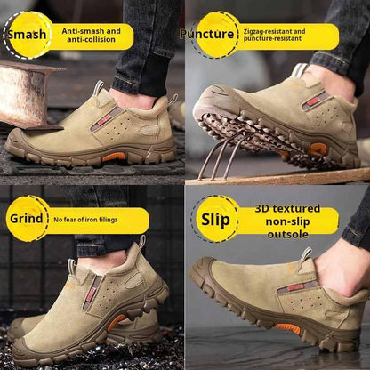 Jfhas-Work Shoes Cut-Resistant Lightweight