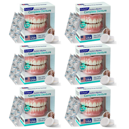 ✅ Made and Shipped from the USA| Ourlyard® Suction-fit Complete Denture 🦷🧊