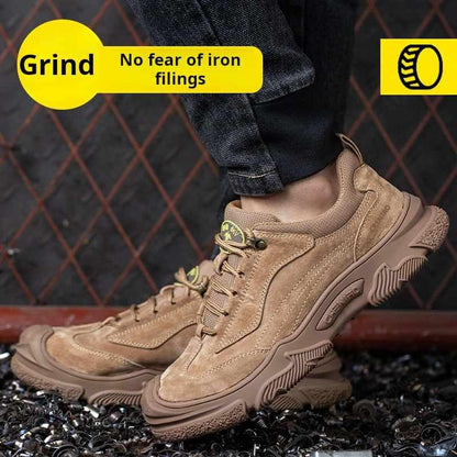 Qsn-Work Shoes Cut-Resistant Lightweight