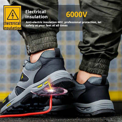 Bbmvj-Work Shoes Cut-Resistant Lightweight