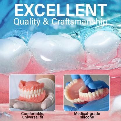 ✅ Made and Shipped from the USA| Ourlyard® Suction-fit Complete Denture 🦷🧊