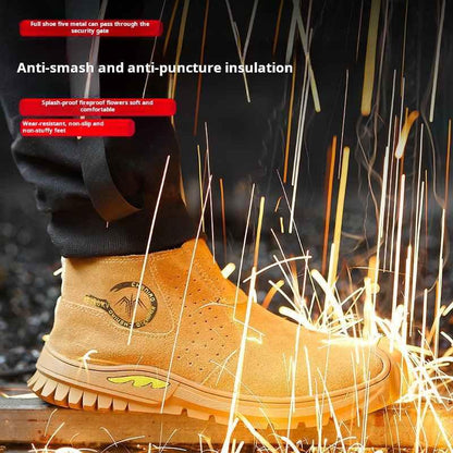 Hkdqq-Durable Labor Protection Shoes Light