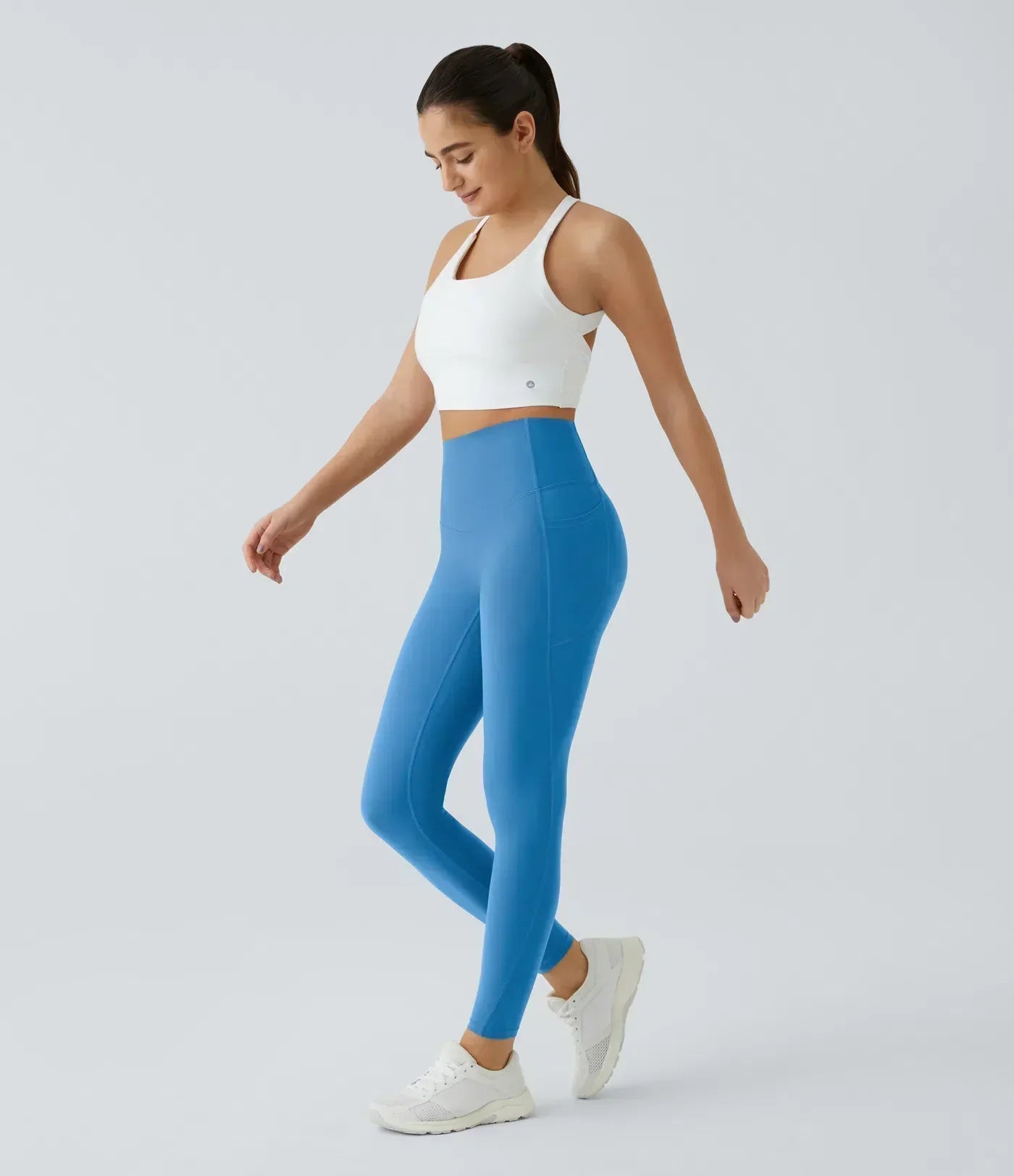 Alisanda®  High Waisted Waist Shaping Pocket Shaping Training Leggings
