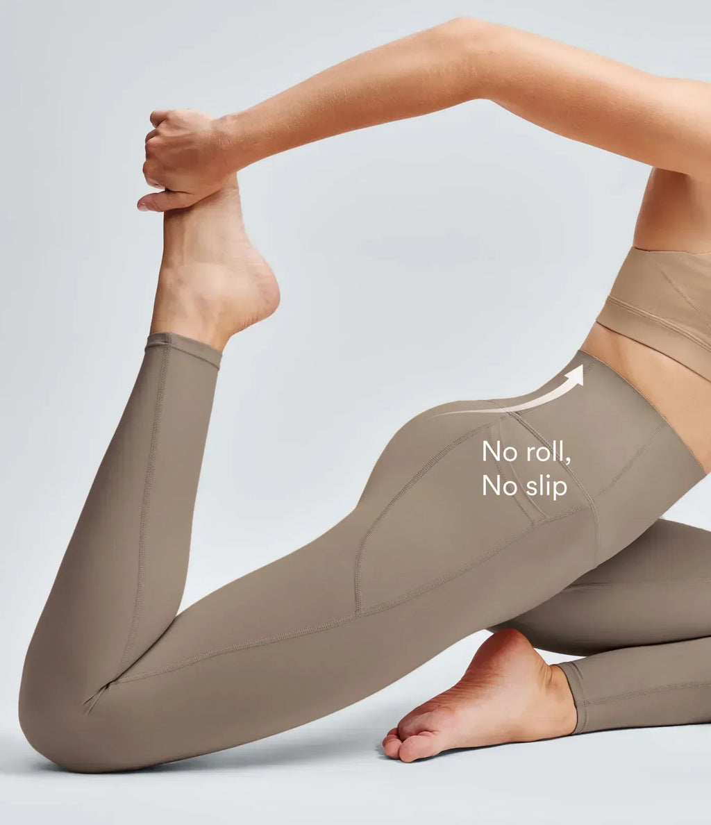 Alisanda®  High Waisted Waist Shaping Pocket Shaping Training Leggings