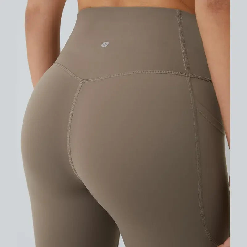 Alisanda®  High Waisted Waist Shaping Pocket Shaping Training Leggings