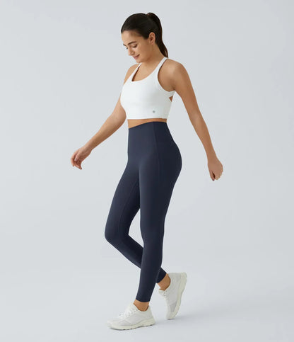 Alisanda®  High Waisted Waist Shaping Pocket Shaping Training Leggings